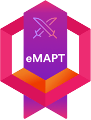 eMAPT certification badge
