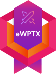 eWPTX certification badge